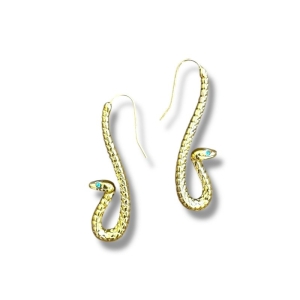 Snake earrings