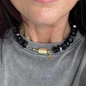 Wishbox necklace Nero