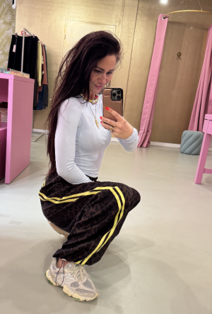 Panter Jogger Lime stripe