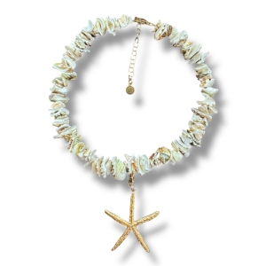 Celeste necklace with pendant