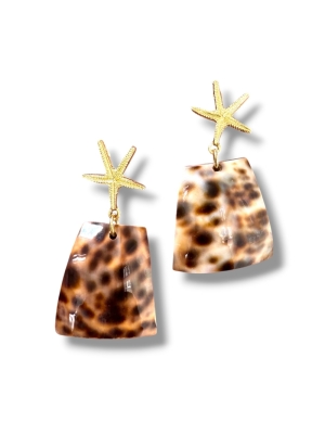 Tigra Shell Earrings (Set)