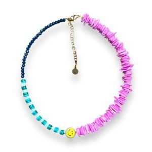 Ketting Pink Smiley