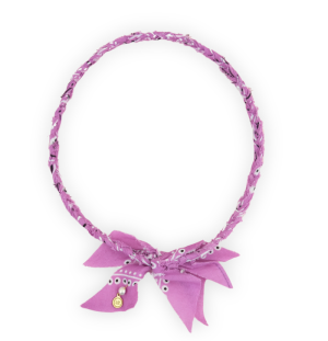 Bandana ketting Purpura